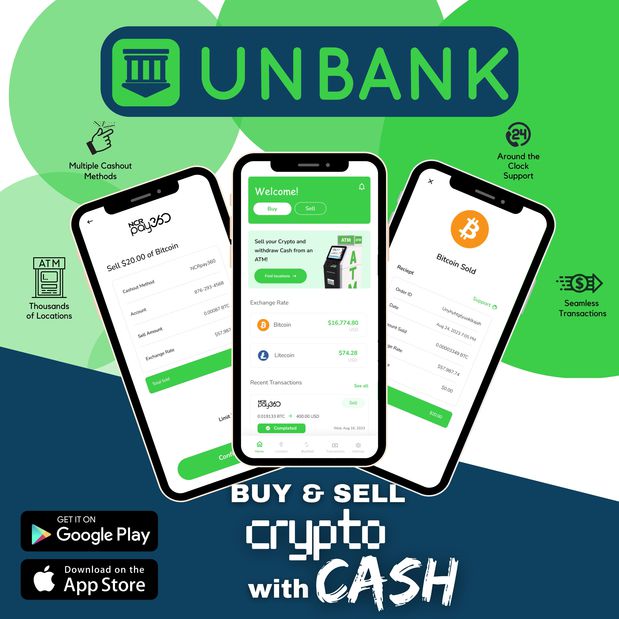 Images Unbank Bitcoin ATM