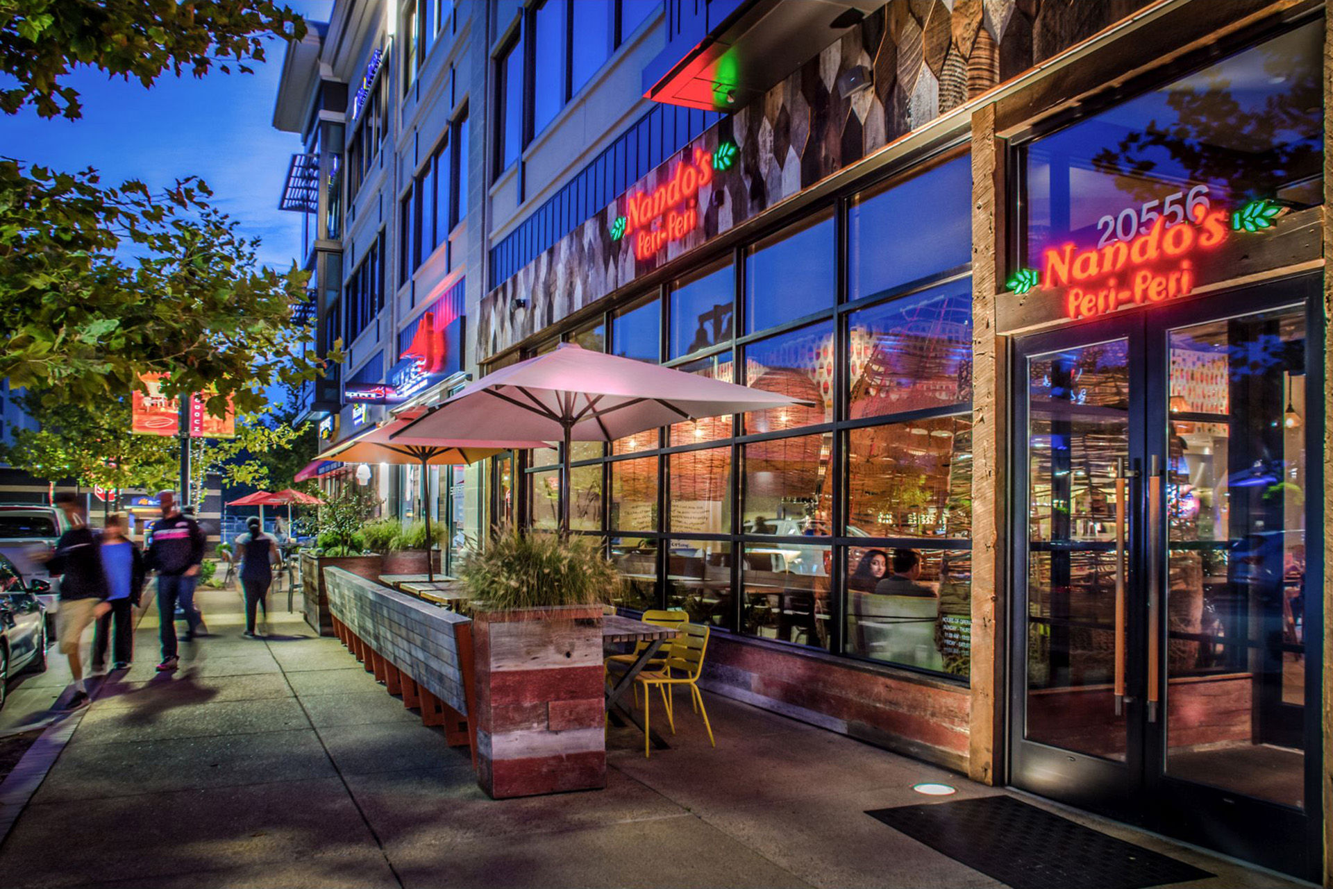 Explore shopping and dining areas near Tillett's View new construction community in Ashburn, VA