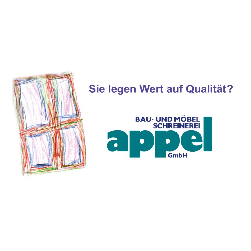 Logo Appel GmbH Bau- und Möbelschreinerei
