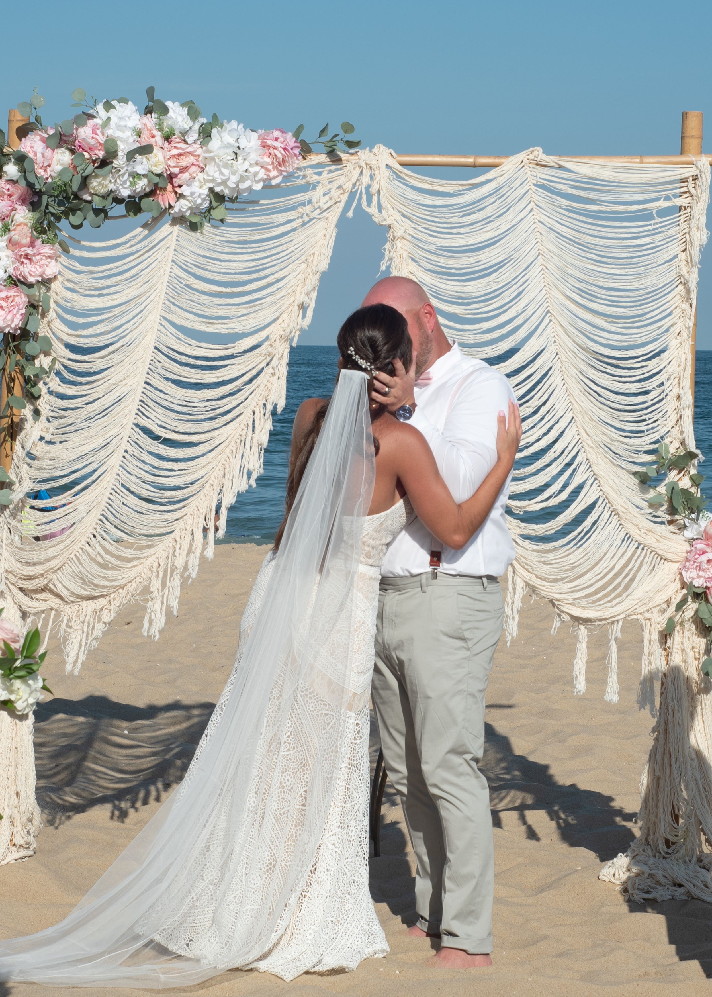 Barefoot Beach Bride Photo