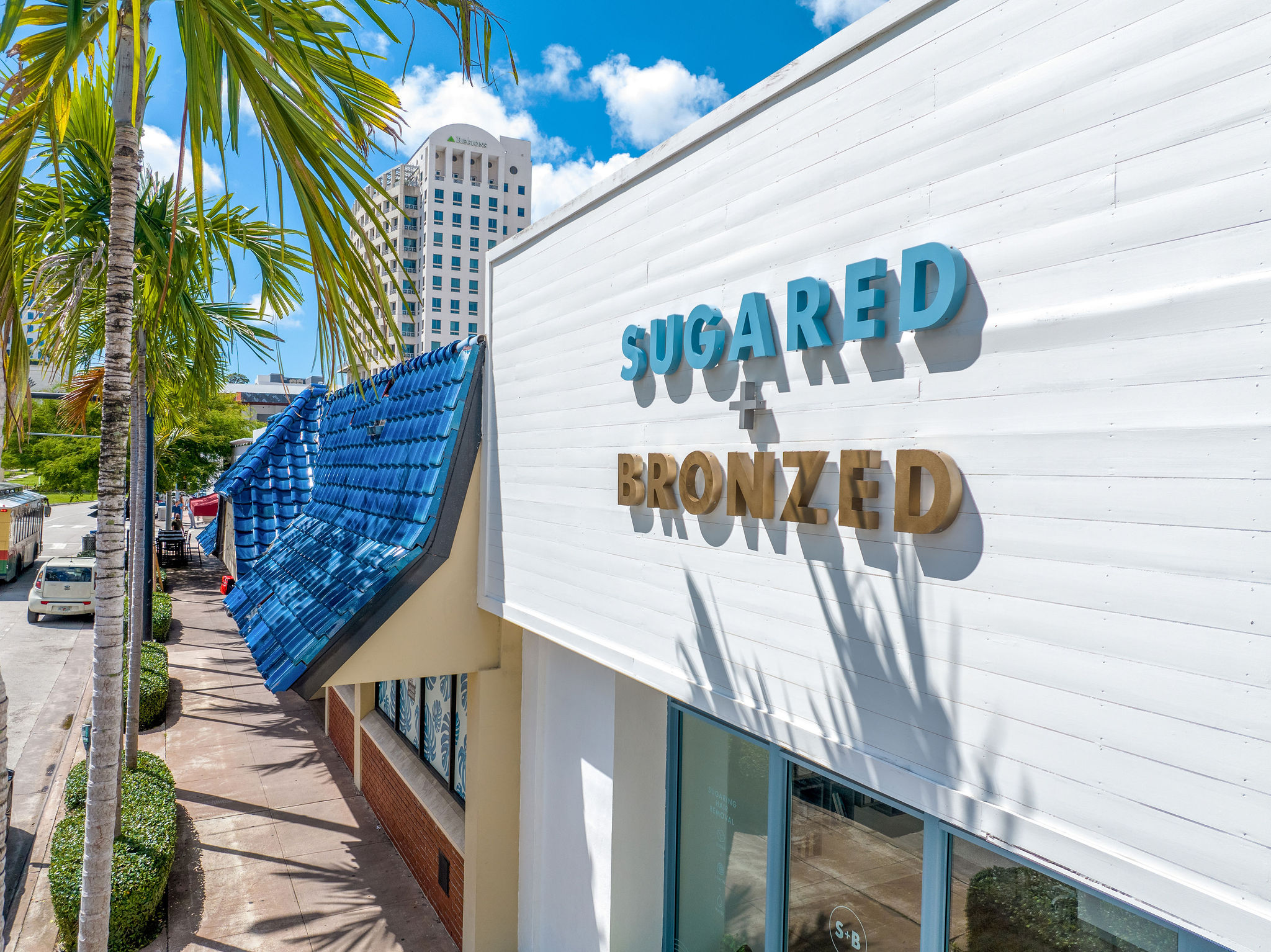 SUGARED + BRONZED Coral Gables Storefront