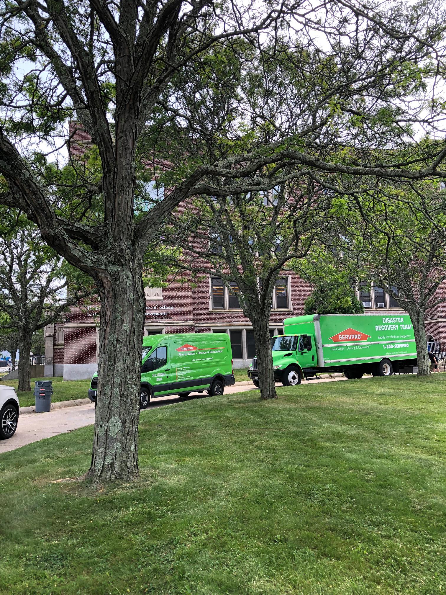 When you see those big green trucks you know who it is!