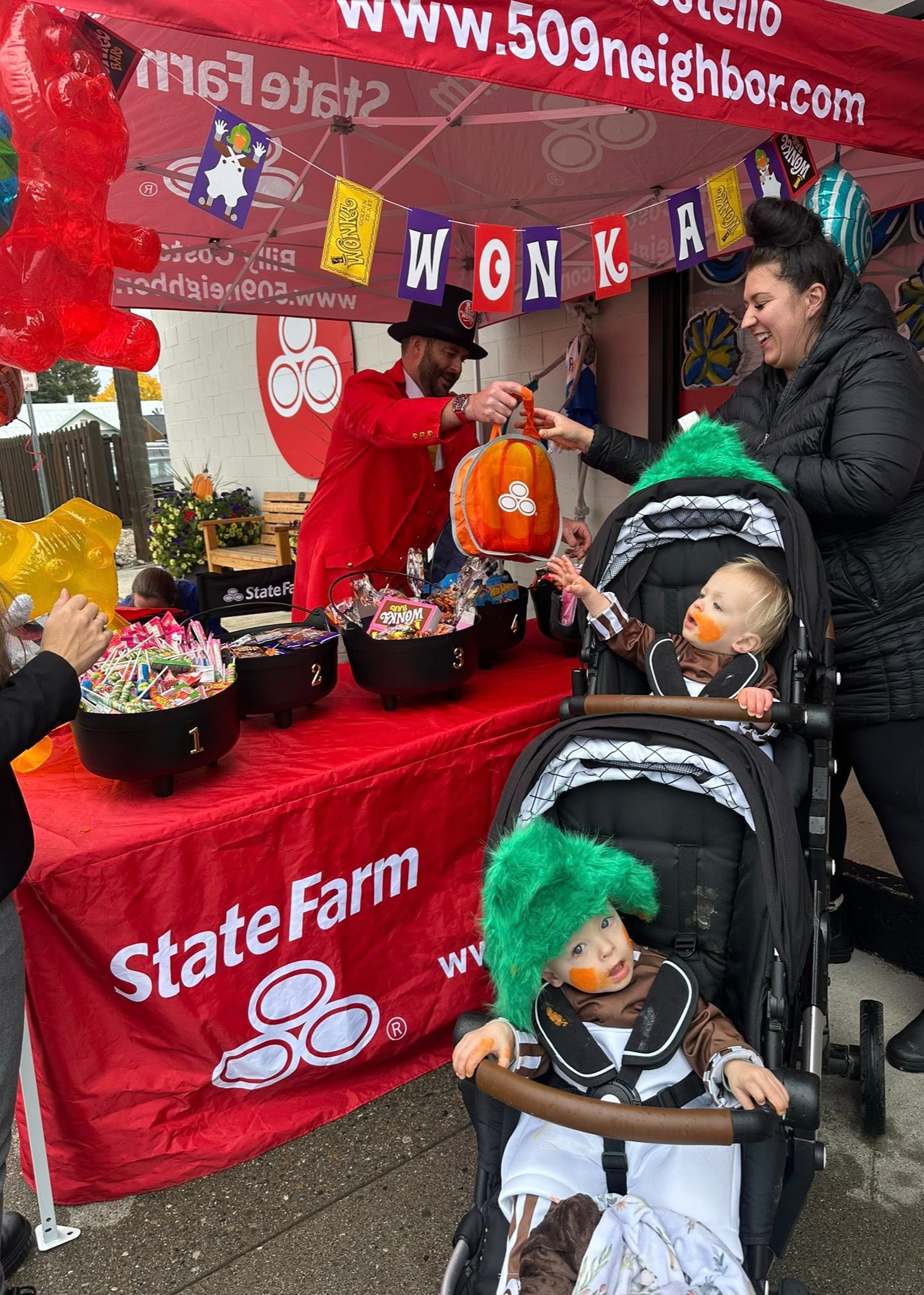 Thank you to everyone that stopped by and helped out! It takes a village to put something like this on for our community and loved seeing so much joy in faces, even on a gloomy and rainy day! Special shout out to our friends at Deer Park Hot Wheels for donating Hot Wheels as a prize option! We will be back next year for the 30th Pumpkin Lane celebration to roll out the red carpet for all the VIPs once again! Until then…. I bid you adieu!