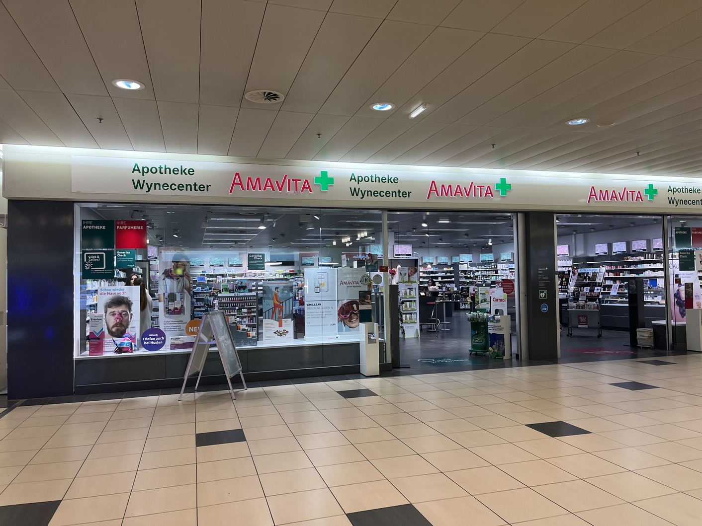 Amavita Apotheke Wynecenter, Wynecenter in Buchs