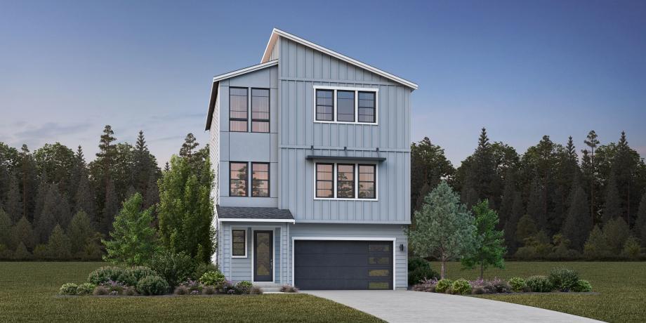 The community will offer 2- and 3-story home designs