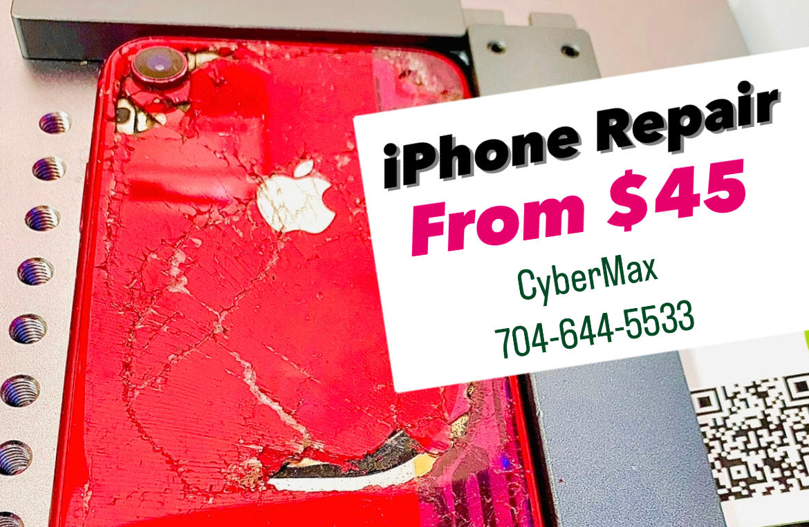 CyberMax iPhone Repair Charlotte NC - Cell Phone repair, Screen Repair, iPhone Repair, Charlotte