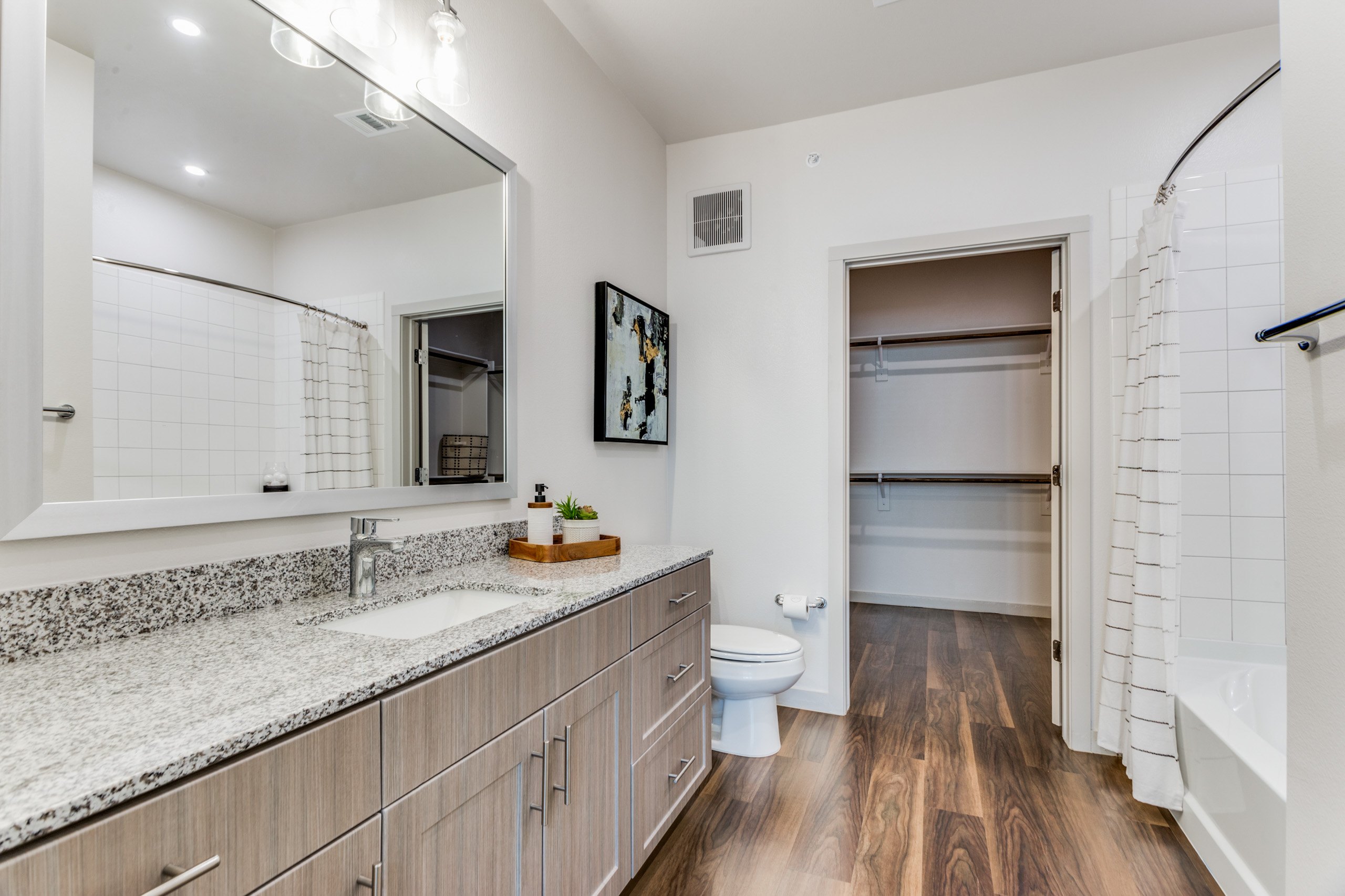 Bathroom With Adequate Storage