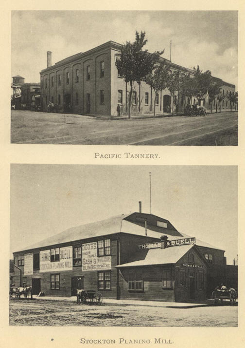 Pacific Tannery and Stockton Planning Mill 1894