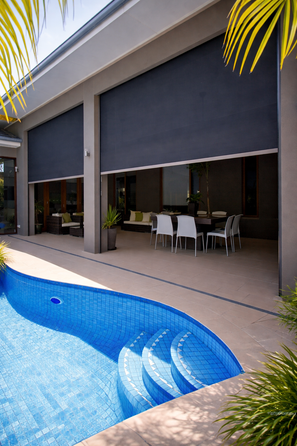 Blinds 
Indoor and Outdoor 
Call us to schedule your FREE estimate at (786) 597-1085. 