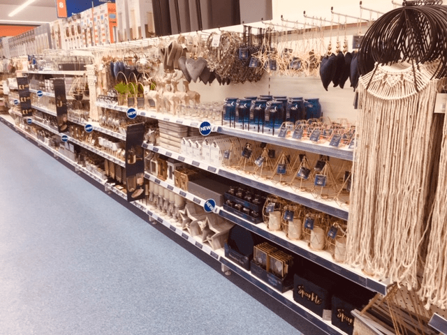 B&M's brand new store in Portsmouth stocks a charming range of home decor, including hanging decorations, decorative ornaments and much more.