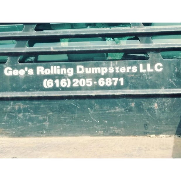 Images Gee's Rolling Dumpsters