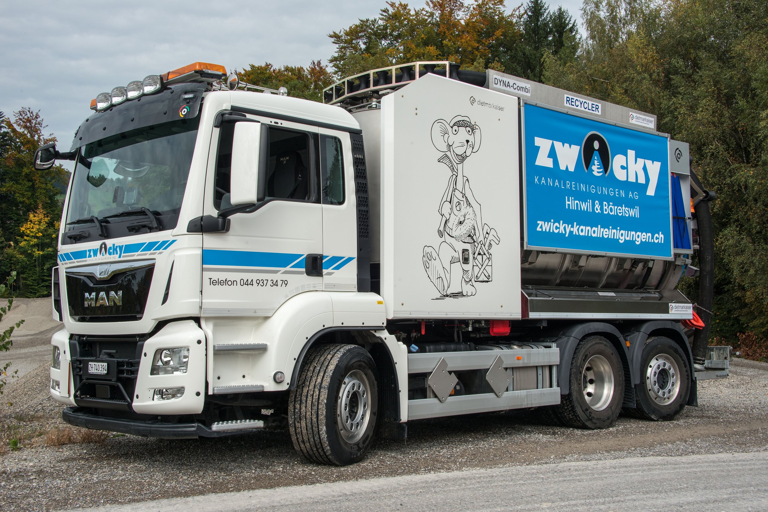 Zwicky Kanalreinigungen AG, Ringwilerstrasse 19 in Hinwil