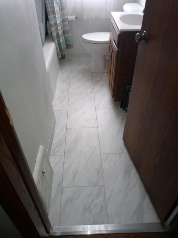 Ace Handyman Services Greater Wausau Bathroom Tile Install