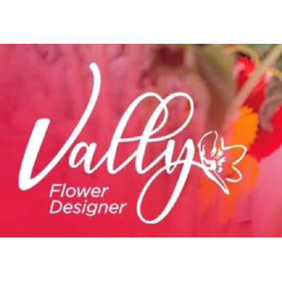 Vally Flower Designer Logo