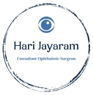 Images Dr Hari Jayaram - Consultant Ophthalmic Surgeon