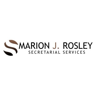 Marion J. Rosley Secretarial Services Logo
