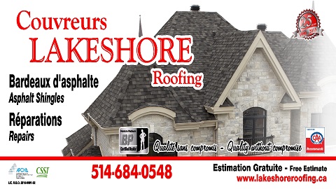 Images Couvreurs Lakeshore Roofing