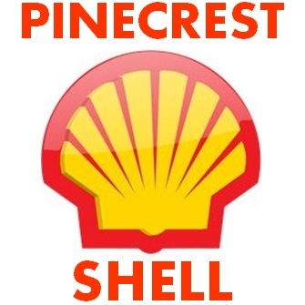 Pinecrest Shell & Auto Repair Logo