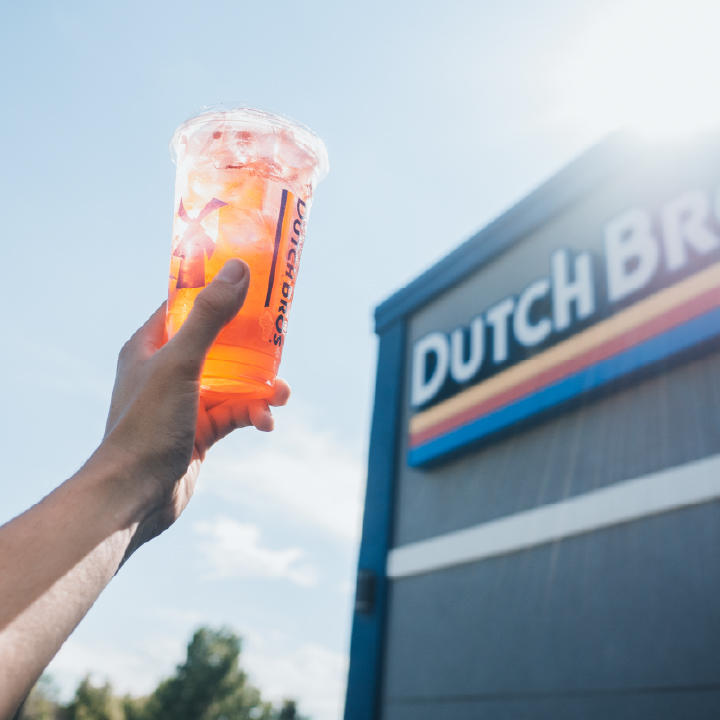 Head to your nearest Dutch Bros! Get energized with coffee faves and Rebel energy drinks.