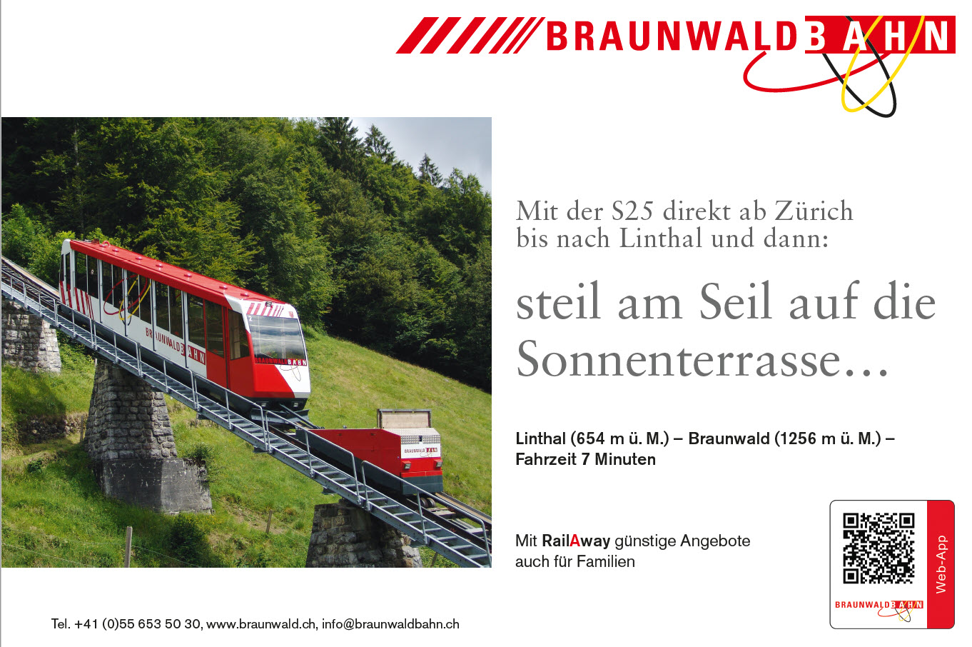 Bilder Braunwald-Standseilbahn AG