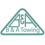 B & A Towing Co Logo