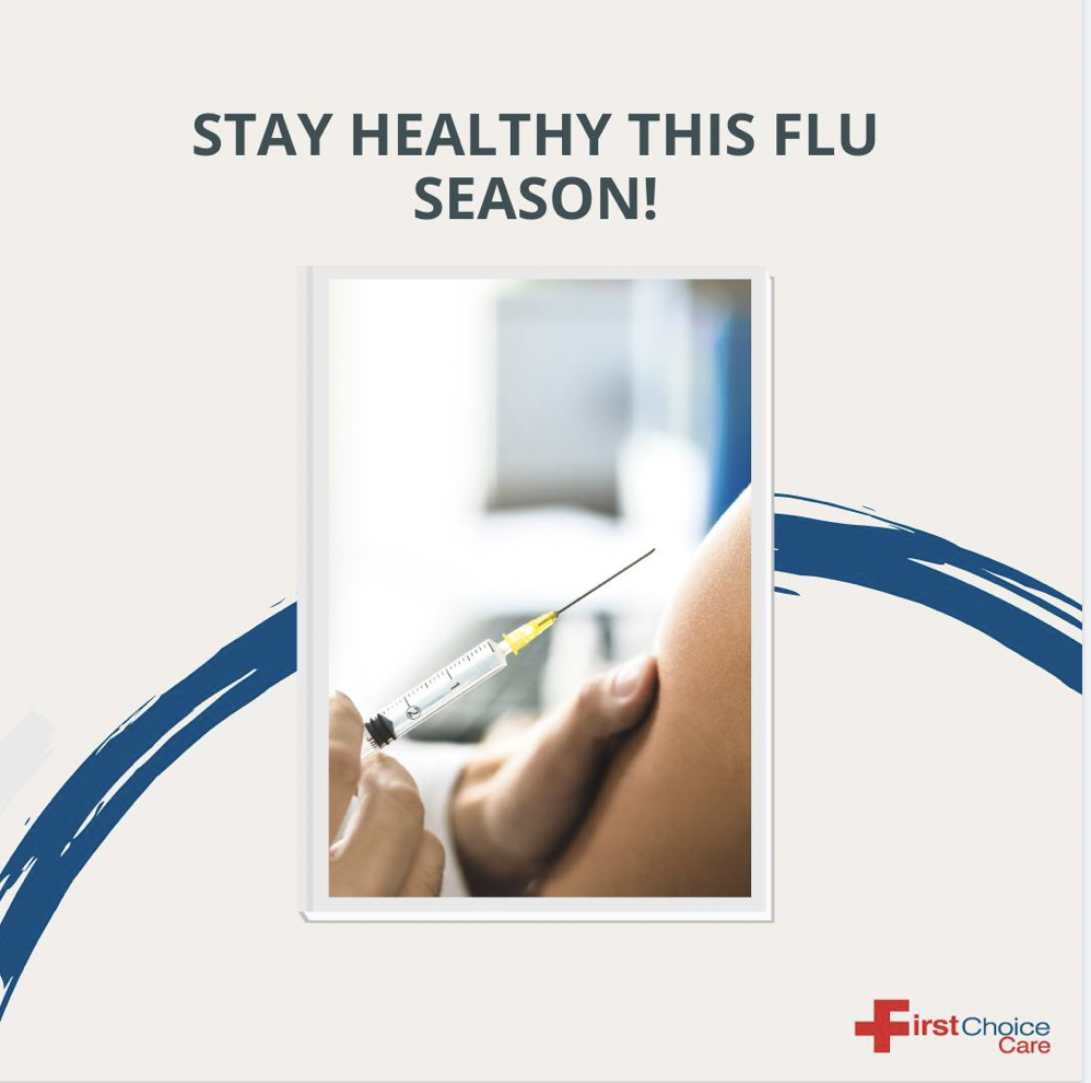 With the holidays right around the corner, keep yourself healthy! Visit First Choice Care Collierville for a flu shot!