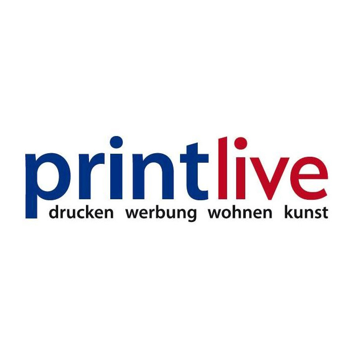 Logo printlive e.K. Studio für Werbetechnik