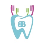 Brushes and Brackets Dental Studio Logo