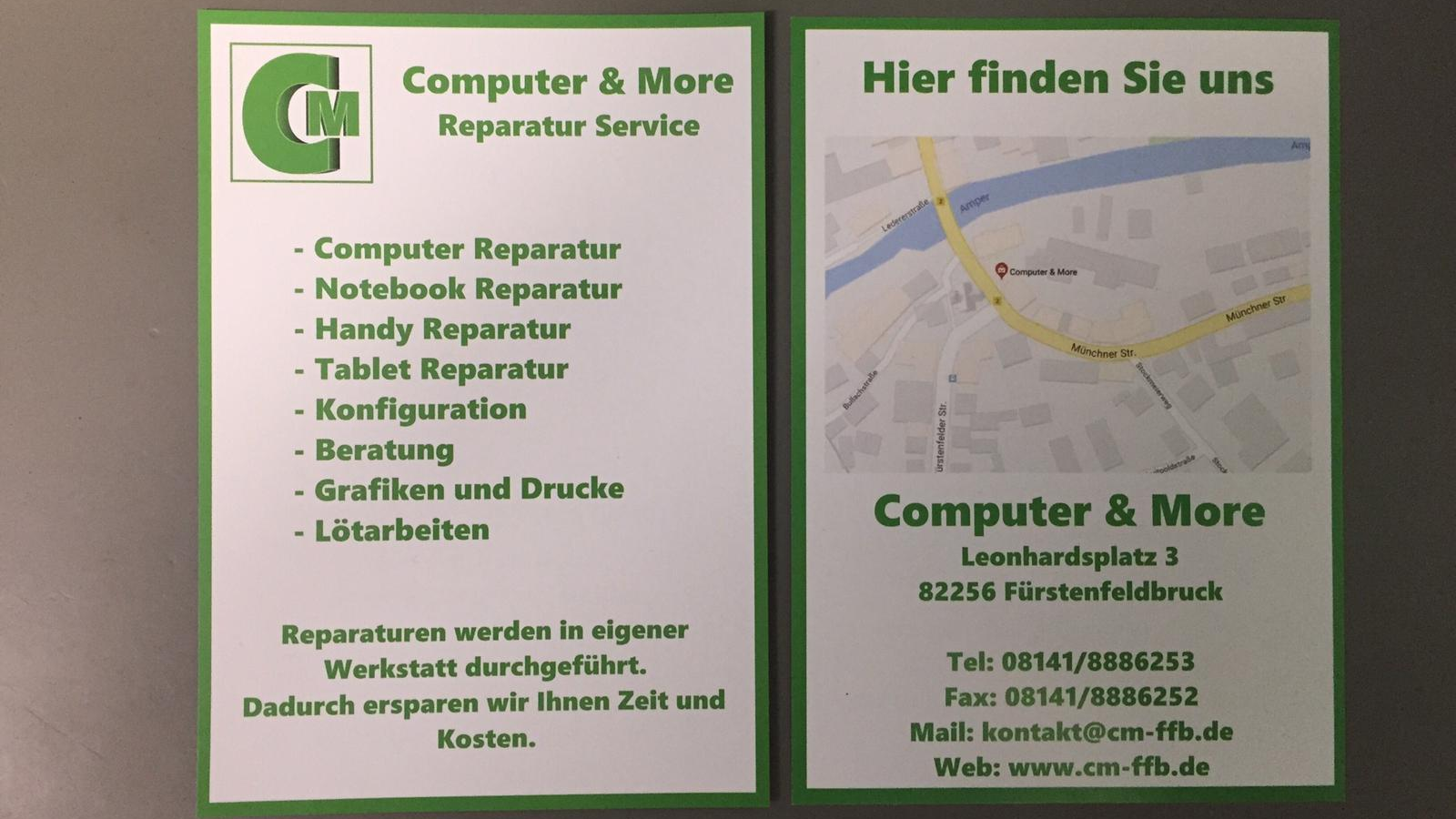 Computer & More, Leonhardsplatz 3 in Fürstenfeldbruck