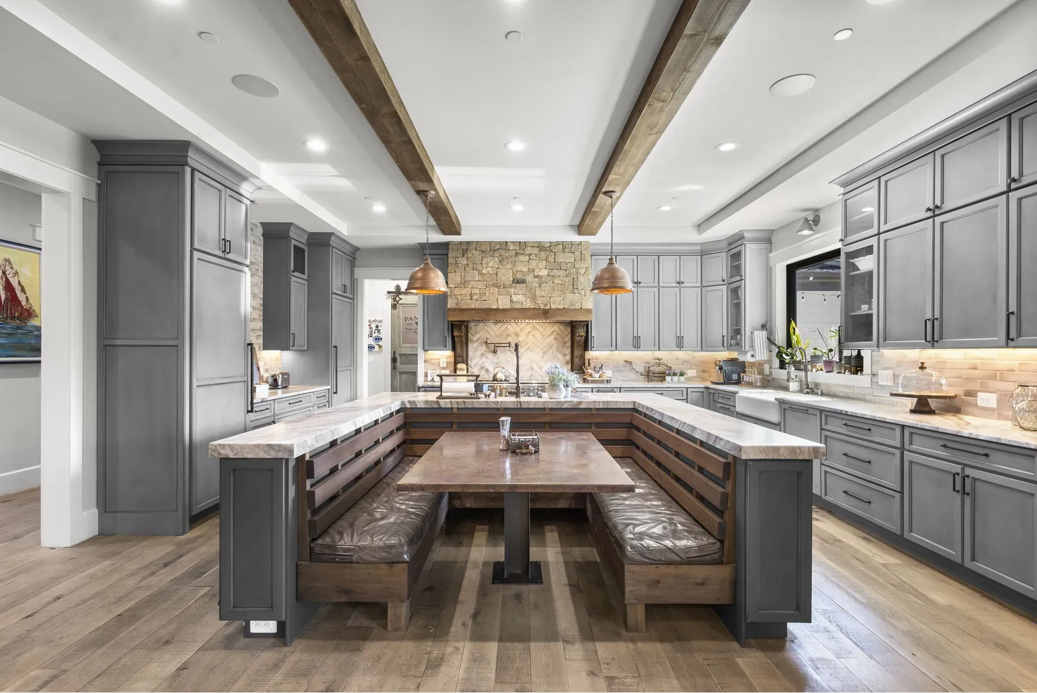 Custom Home on Stringtown Road Clarksburg, MD - Kitchen