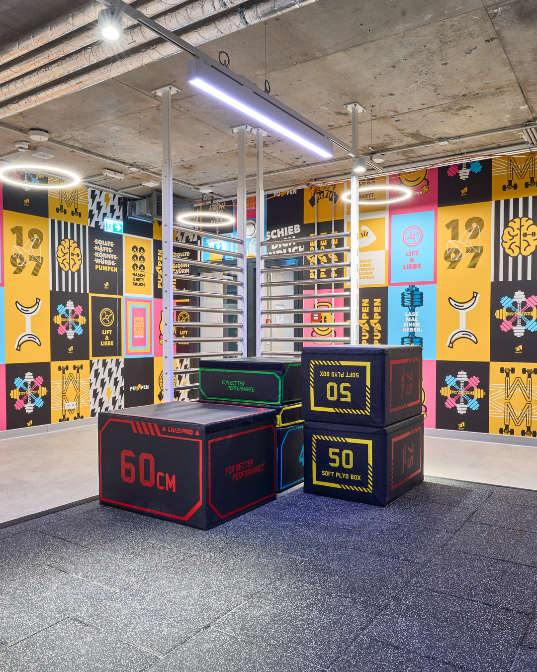 McFIT Fitnessstudio Frankfurt Zeil, Zeil 69 in Frankfurt am Main