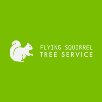 Flying Squirrel Tree Service Logo