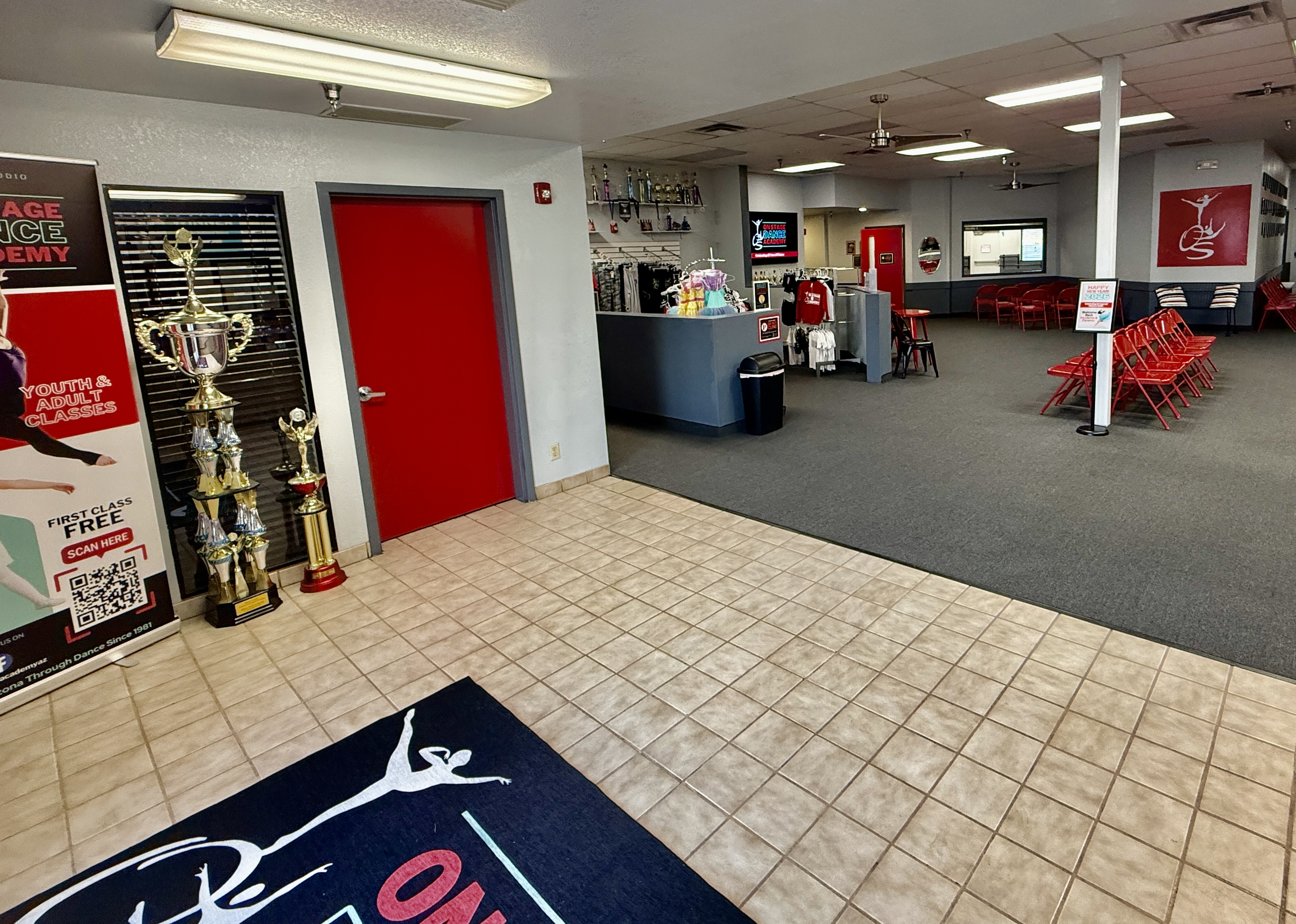 Front main office lobby