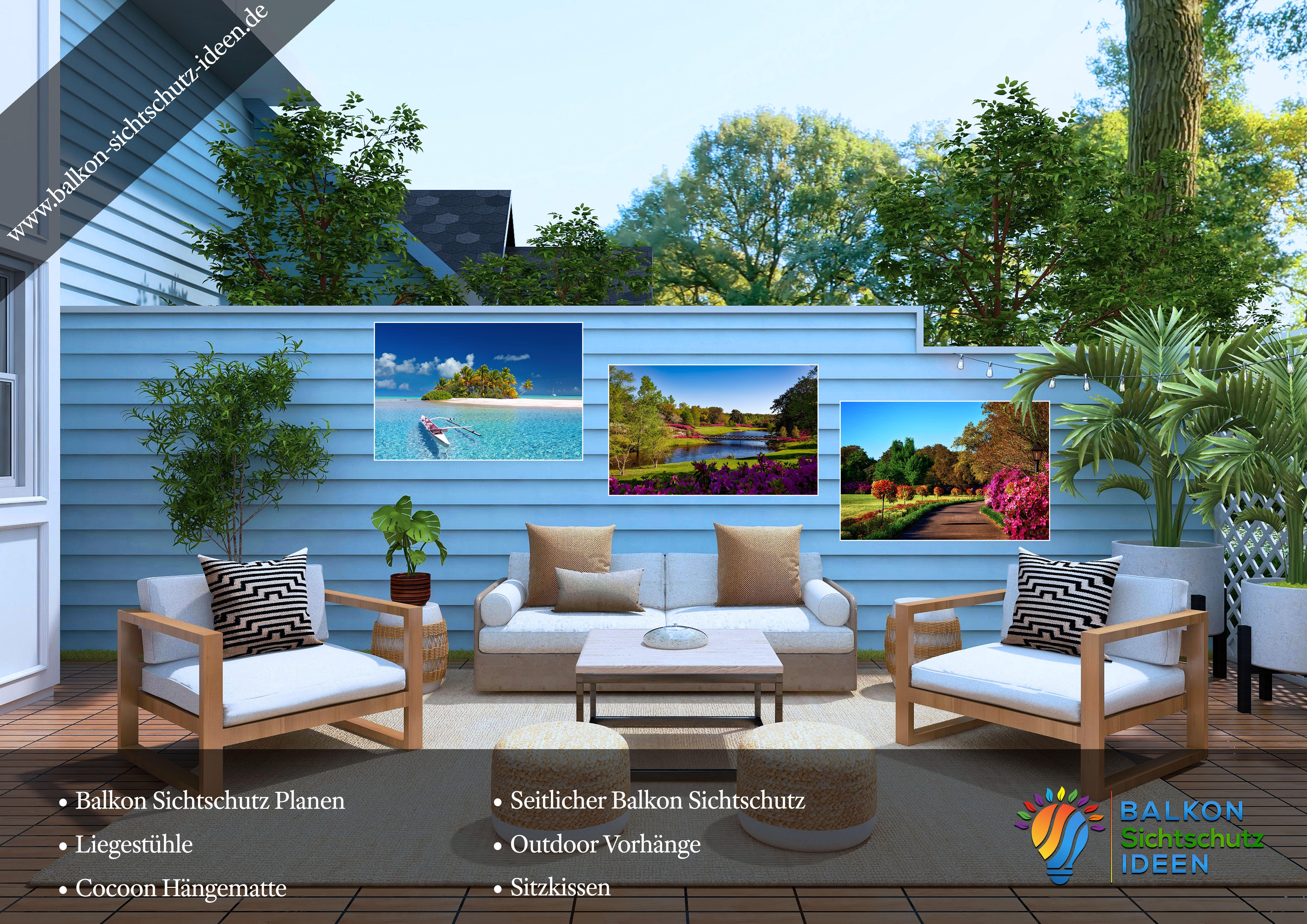 Balkon Sichtschutz Ideen, Ebersstraße 7 in Berlin