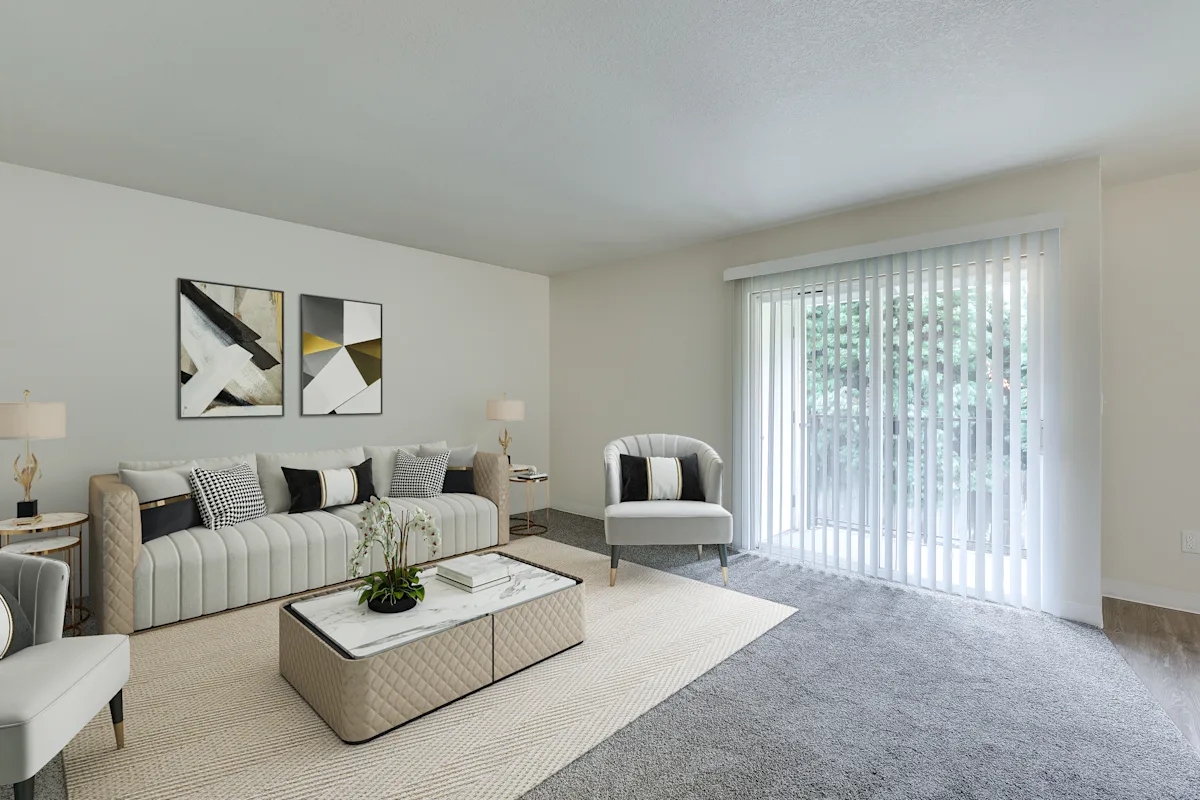 Living Room at TOWNSHIP APARTMENTS