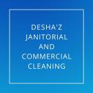 DeSha'z Janitorial and Commercial Cleaning Logo