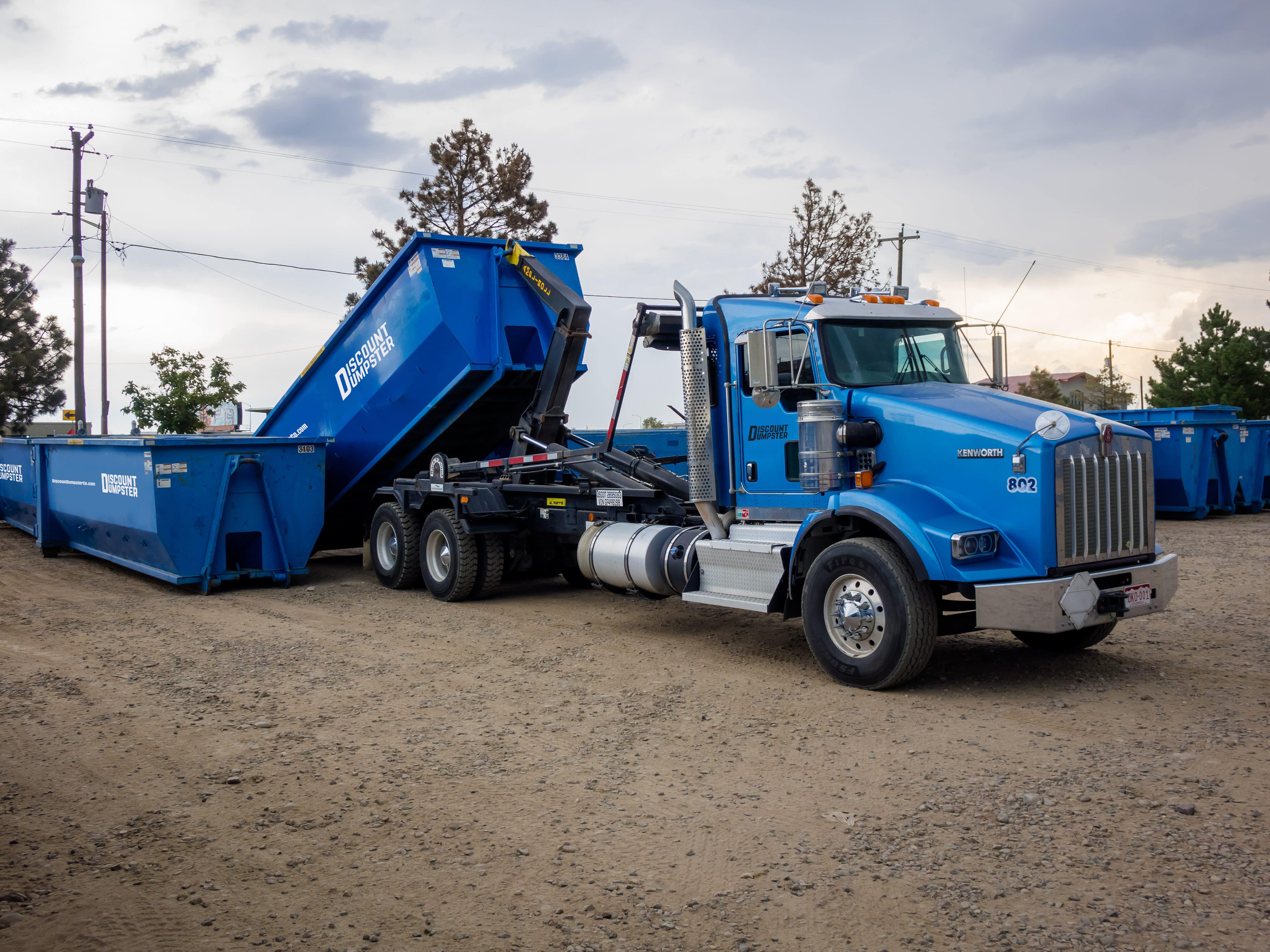 Discount dumpster has affordable rates for roll off dumpsters in Denver co