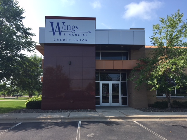 Exterior shot of Wings Credit Union in Otsego, Minnesota.