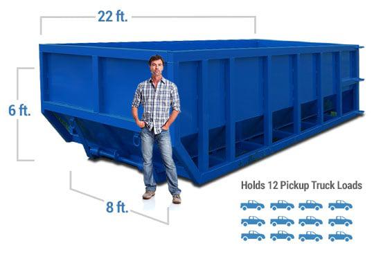 Discount dumpster has various sizes for roll off dumpsters for your next construction project in chicago il