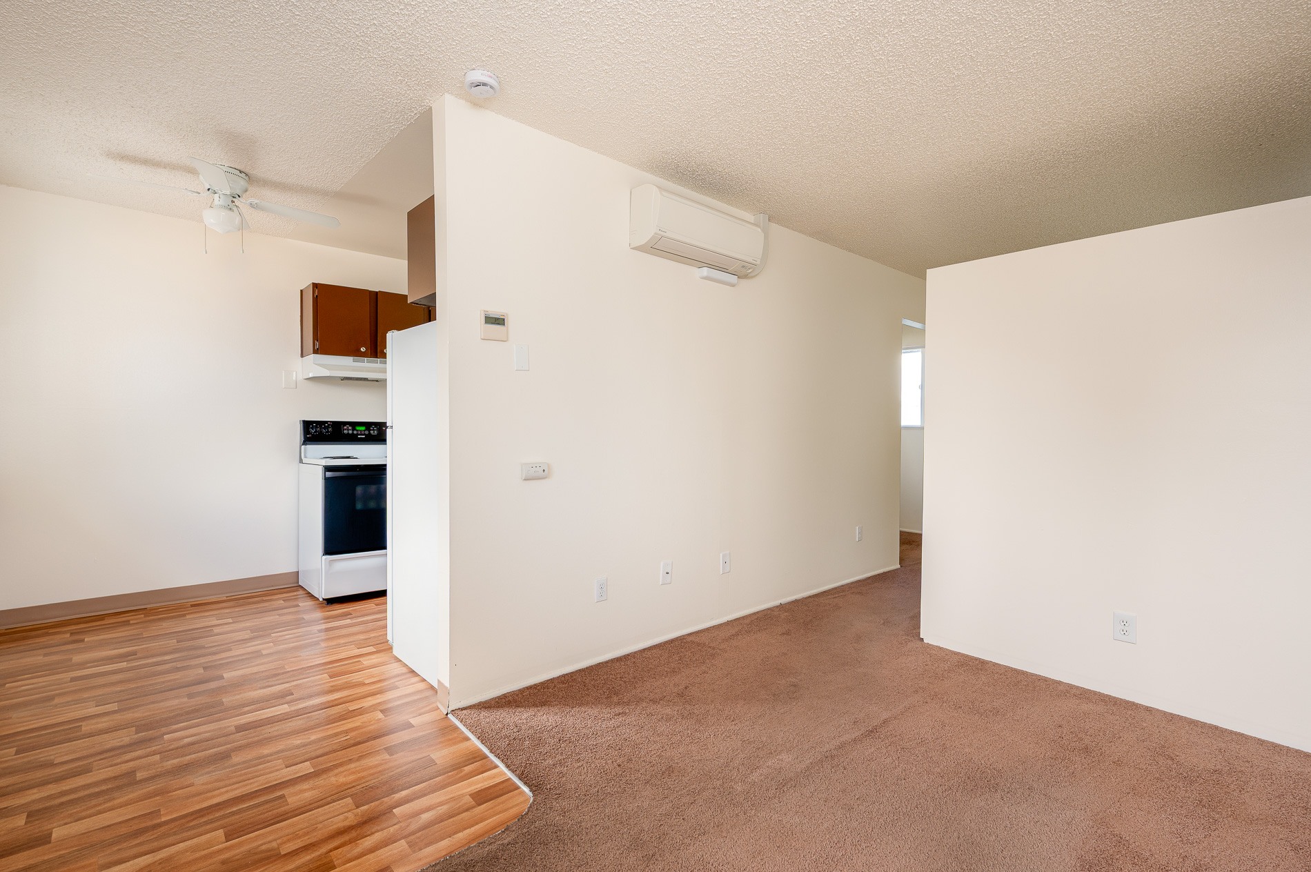 Open interior area