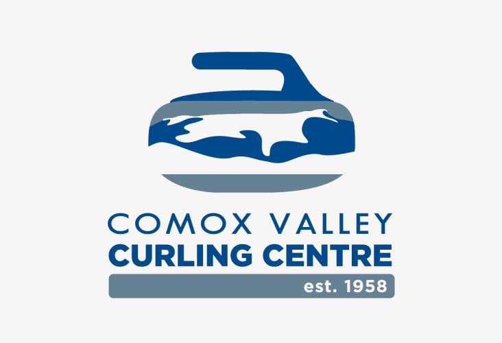Comox Valley Curling Centre logo.