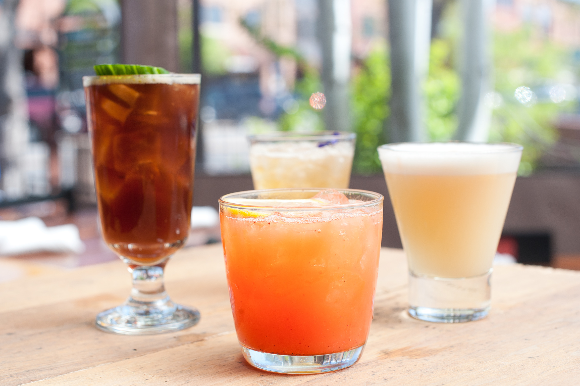 Fresh and unique cocktails all season