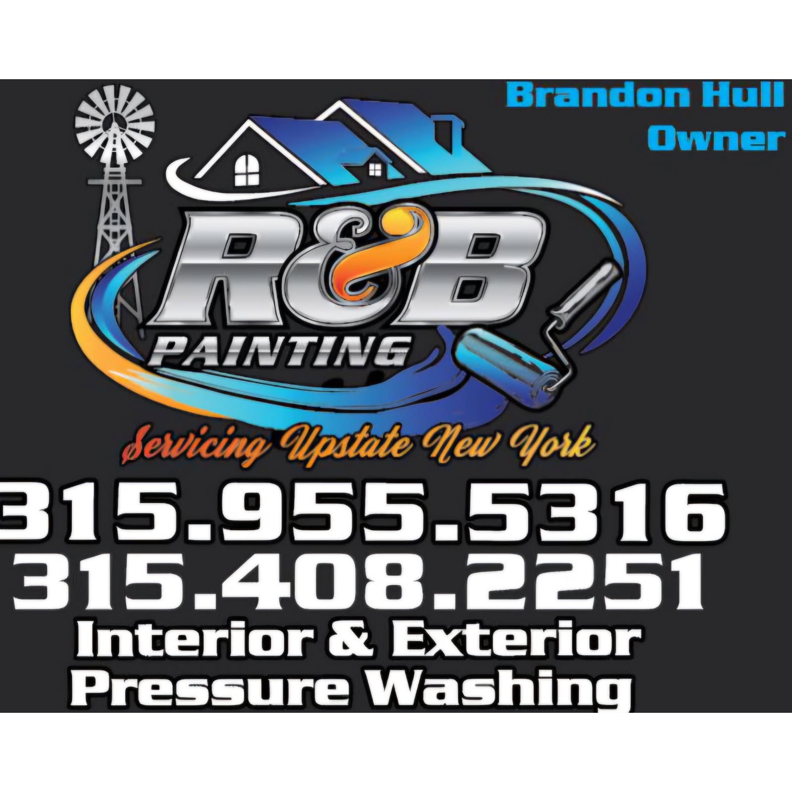 R and B Painting Logo