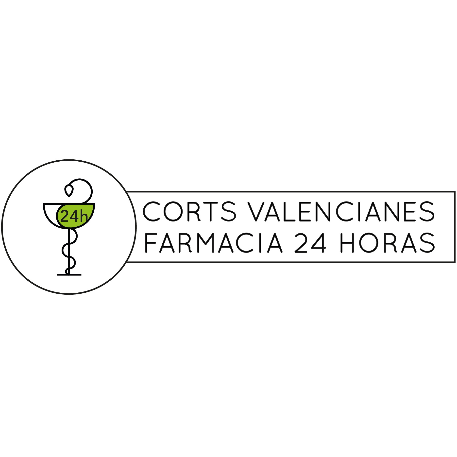 Farmacia 24 Horas Corts Valencianes Logo