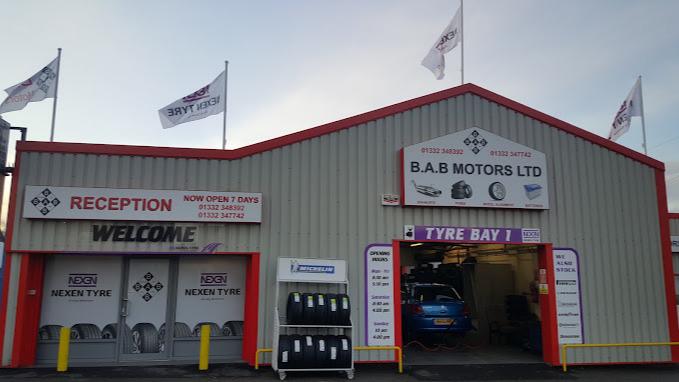 BAB MOTORS LIMITED - TYRES IN DERBY