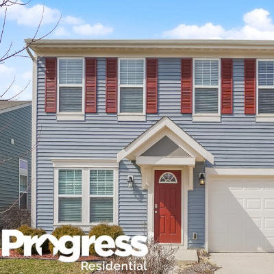 This Progress Residential home for rent is located near Columbus OH.