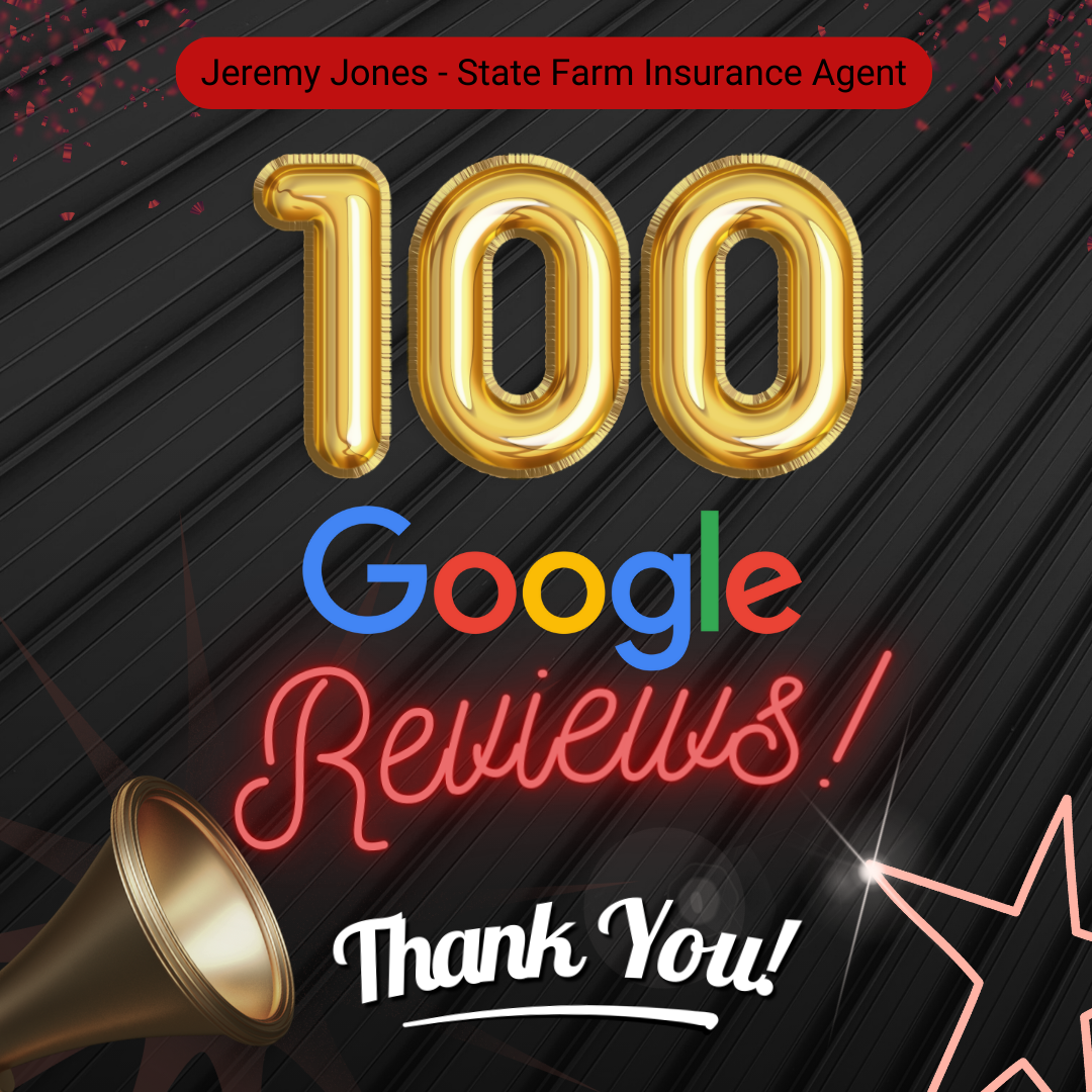 Thank you for 100 Google Reviews! We are so grateful for our wonderful customers!