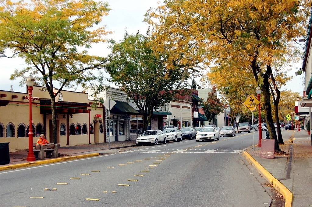 This is the same North facing photo of Front Street as it looks today.