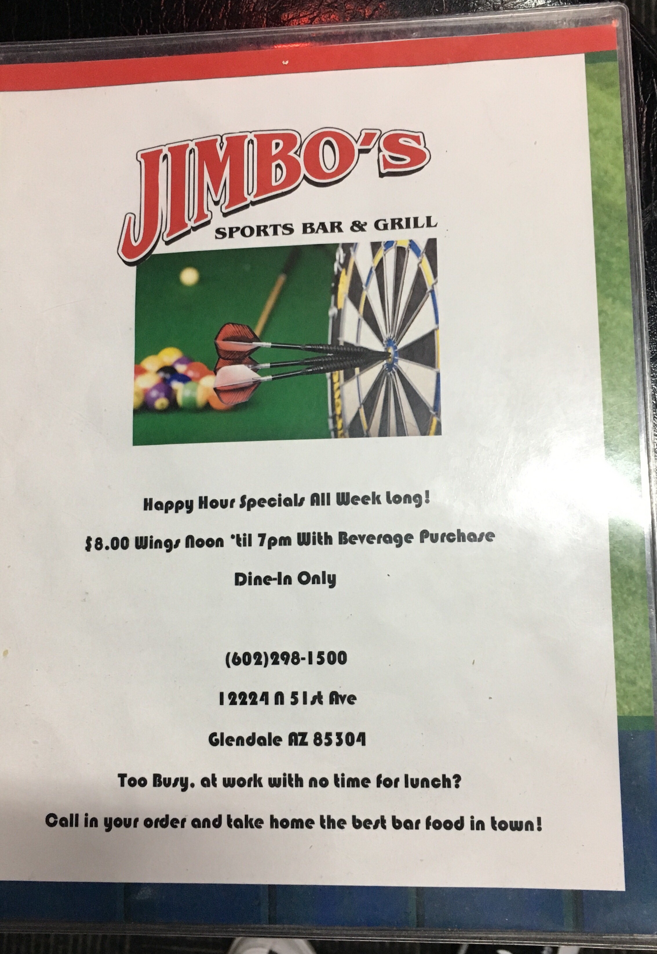 Jimbo’s Sports Bar & Grill Photo
