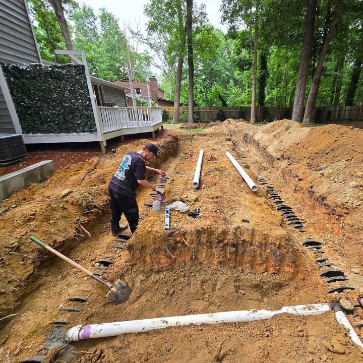 Smart Septic Pros Installing a Septic System